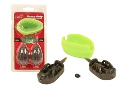 Carp Expert Heavy Duty Method Feeder Kosár Szett Tömködővel GO Green