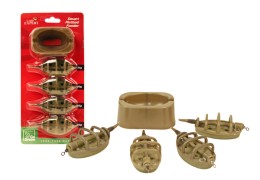 Carp Expert Smart Method Feeder Kosár Szett Tömködővel GO Green