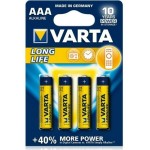 Varta Longlife AAA Mikró Elem Lr03 bl/4