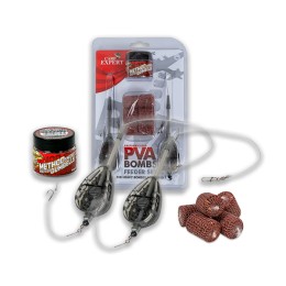 Carp Expert Rapid PVA Bomb Szerelék Szett Csalival