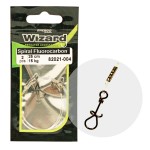 Wizard Spirál Fluorocarbon Előke 2db/csomag