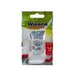 Wizard Drótelőke Rögzítő Cső Fényes Fekete 20db/csomag
