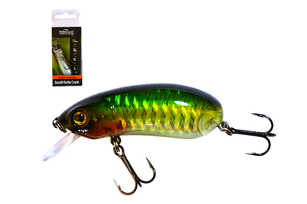 Wizard Bandit Rattle Crank Slow-sinking Wobbler