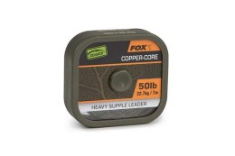 FOX Edges Naturals Copper-core 50lb 7M Előkezsinór