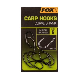 FOX Curve Shank Horog 10db