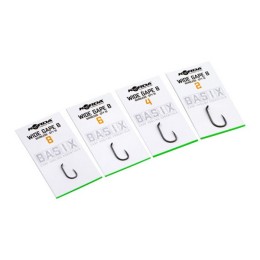 Korda Basix Wide Gape Horog 10db/csomag