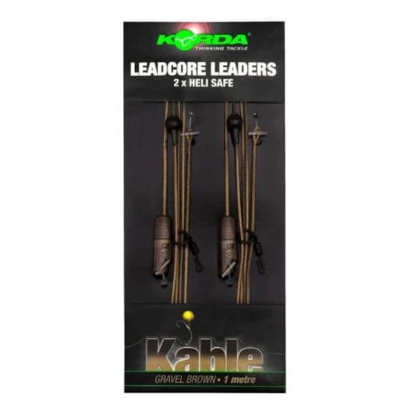 Korda Leadcore Leader Heli Safe Szerelék 1M, 2db/csomag