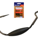 Mustad Alpha-grip Assault - Weighted Titanx Súlyozott Offset Horog