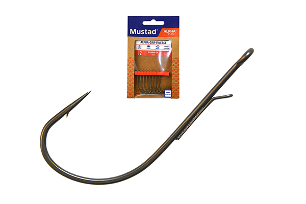 Mustad Alpha-grip Finesse Horog