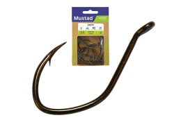 Mustad Ultra NP Single Catfish, Black Nickel Horog