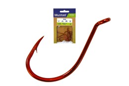 Mustad Beak Hooks BIG RED 2X Horog