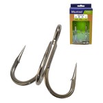 Mustad UN Inline Treble - 5X Strong Titan Steel Hármashorog