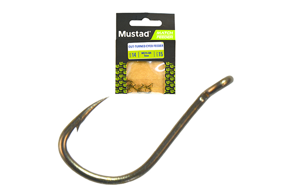 Mustad Ultra NP OUT Turned Eyed Feeder Horog