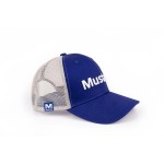 Mustad Blue Trucker Embroidery Baseball Sapka