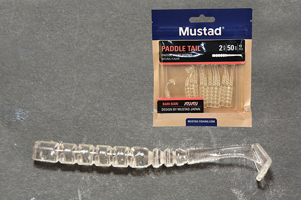 Mustad AJI Paddle Tail Plasztik Csali