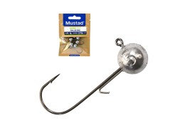 Mustad Ball JIG Head W/keeper - JIG FEJ Kampóval