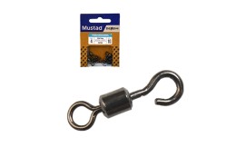 Mustad Open EYE Rolling Swivel Forgó