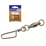 Mustad BB Swivel Csapágyas Forgó Coastlock Kapoccsal