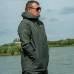 Ridgemonkey Apearel Thermapro Waterproof Shell Coat Green Esőkabát