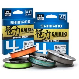 Shimano Kairiki 4 150m Steel Gray Fonott Zsinór