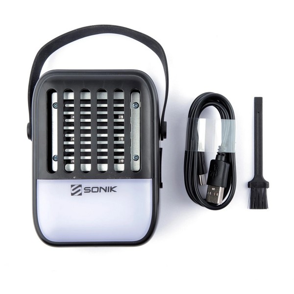 Sonik Sonik Gizmo BUG Zapper AND Bivvy Light Rovarcsapda ÉS Sátorlámpa
