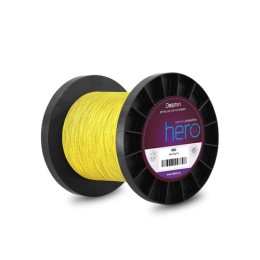 Delphin HERO 8 / fluo sárga - 0,22mm 17,7kg 1000m