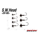 Decoy SV-60 S.W Head Round #3/0 14gr jig fej - Image 3