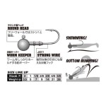 Decoy SV-60 S.W Head Round #3/0 14gr jig fej - Image 4