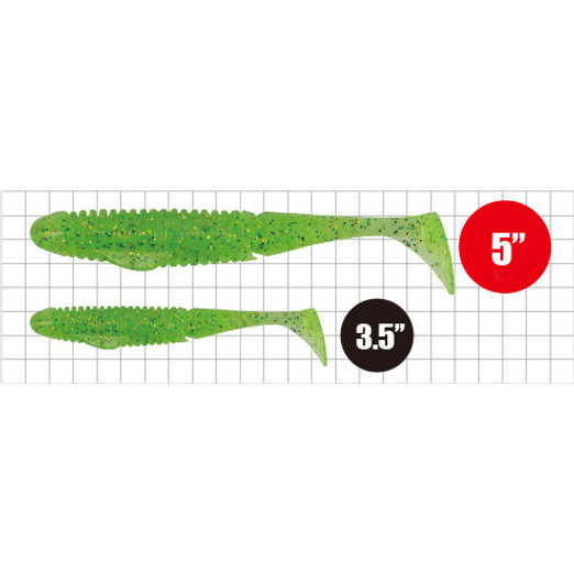 Duo Realis Boostar Wake 5" 12.7cm F043 White Pearl lágy gumicsali - Image 2