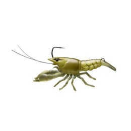 LIVETARGET LIVE CRAW FINESS BAIT MOSS CRAW 63MM 11G SLOW SINKING