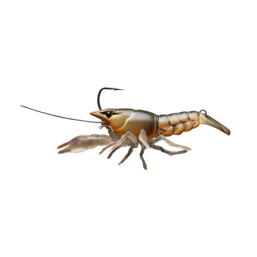 LIVETARGET LIVE CRAW FINESS BAIT ORANGE PUMPKIN 63MM 11G SLOW SINKING