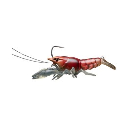 LIVETARGET LIVE CRAW FINESS BAIT RED CRAW 63MM 11G SLOW SINKING