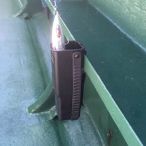 Meiho Lure holder BM horgász láda kiegészítő csalitartó fekete - Image 5