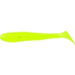 Rapture Ribbed Swing Shad 4cm neon yellow 14db plasztik csali