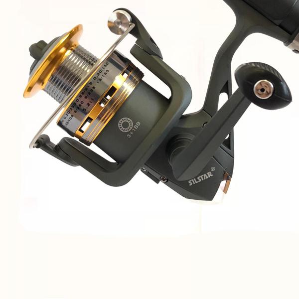 Silstar tierra 5000 fd 3+1 elsőfékes orsó + pótdob