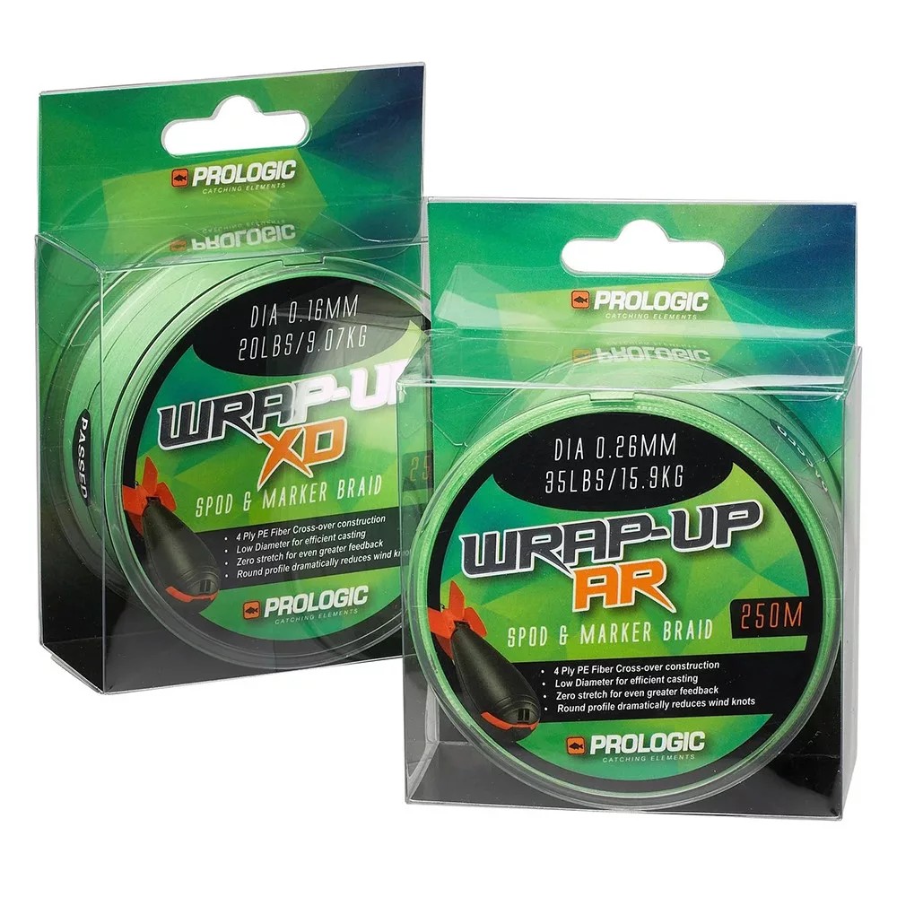 Prologic wrap-up xd (extra distance) spod n marker braid 0,16mm 250m 9,07kg fonott zsinór