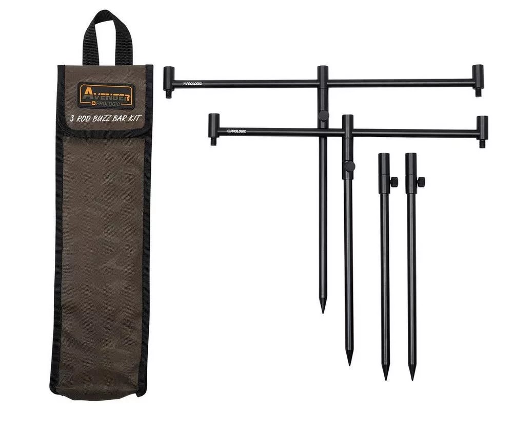 Prologic avenger 3 rod buzz bar kit hárombotos buzz bar szett