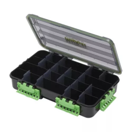 Madcat tackle box 4 compartments 35x22x8cm szerelékes doboz