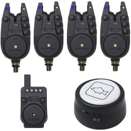 Prologic c-series pro alarm set 4+1+1 all blue (kék) elektromos kapásjelző szett sátorlámpával