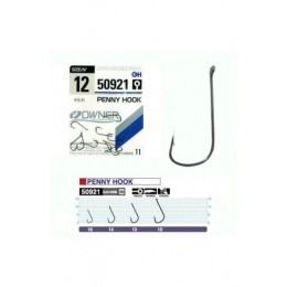 Owner 50921 Penny Hook #10 füles horog 10db/csg