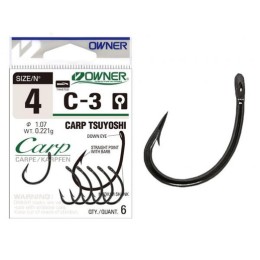 Owner Carp C-3 53263 #8 füles horog 8 db/csg