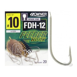 Owner FDH-12 #18 lapkás horog 20 db/csg