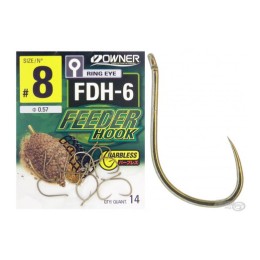 Owner FDH-6 #8 füles horog 14 db/csg
