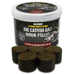 Haldorádó Catfish Bait Hook Pellet 28mm Liver & Monster Crab, harcsázó pellet 300g