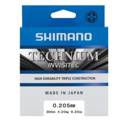 Shimano Line Technium Invisitec A Mono 300m 0.205mm 4.2kg