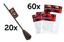 Carp Expert PRO PVA BAG ólom 20db-os Megaszett Ajándék 60db PVA Bag-el