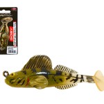 Livetartget Goby 2 Paddletail Géb Műcsali Horoggal Szerelve