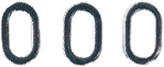 Jaxon oval ring f/rig