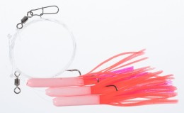 Jaxon 3-tubes - cod/mackerel rig 1/0 0,60/0,50mm 130cm