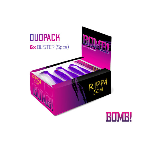 BOMB! Gumihal Rippa / 5db - 5cm/BOMB - Image 20